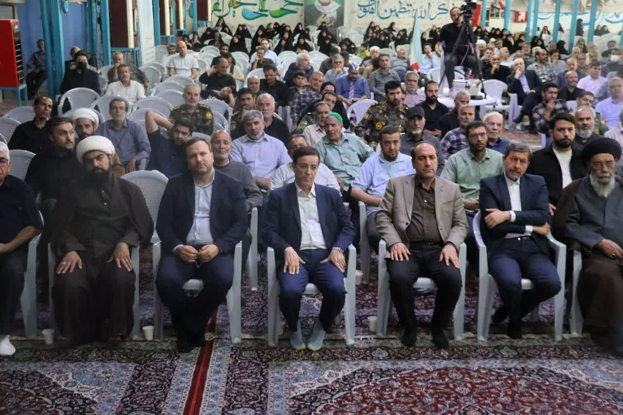مراسم گرامیداشت فتح خرمشهر و شهید لاریجانی همچنین جلسه هیئت امناء مهدقرآن و ولایت استان