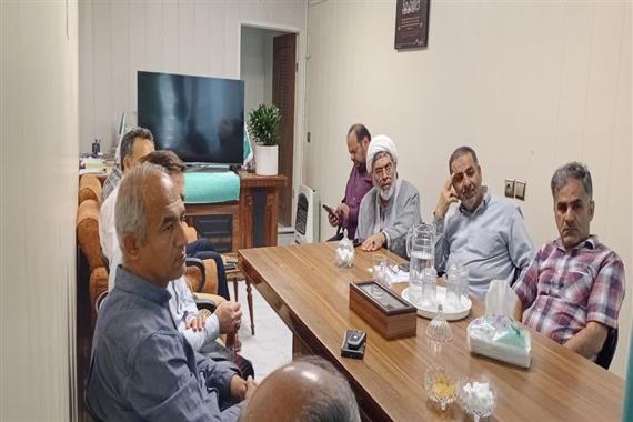 گفتگو و بررسی موضوع مدرسه صغیر و موارد پیرامون پروژه باغ مشهد و ساختمان بهارستان